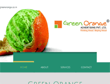 Tablet Screenshot of greenorange.co.in